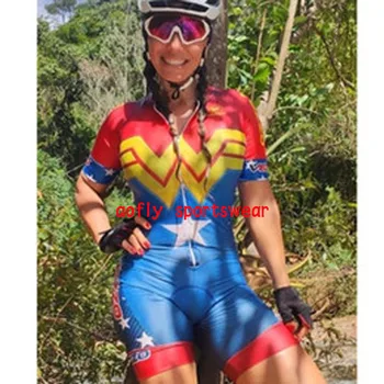 2021 VEZZO Paarid Elukutse Lühikese varrukaga, kanna Jalgrattasõit Skinsuit Määrab Keha Maillot Ropa Kombekas Komplektid Macaquinho Ciclismo Feminino