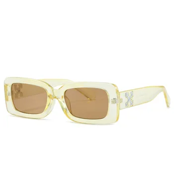 2021 primavera Ristküliku Päikeseprillid Naiste Vintage Brändi Disainer Square Meeste päikeseprillid Tooni Naine UV400 Oculos