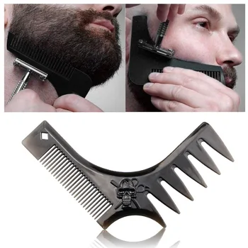 2021 uus kolju pea habe mall kamm habe korrastamist carving disain mall, kasutatud meeste näohooldus ja raseerimine vahendid