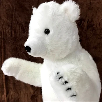 2021 uus topis mänguasi tõetruu jääkaru mänguasi realistlik seisab paigal karu chrismas karu mänguasi