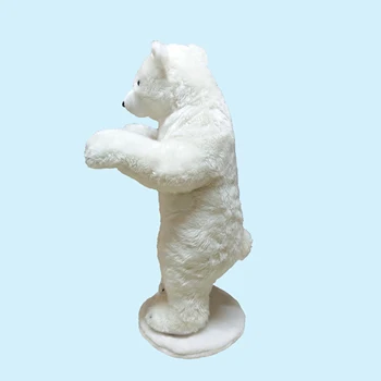 2021 uus topis mänguasi tõetruu jääkaru mänguasi realistlik seisab paigal karu chrismas karu mänguasi