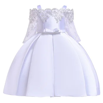 2021 Ühe Õla Printsess Kleit Lapsed Riided Tüdruk Õhtul Tüdruk Pulmapidu Kleit Kleit Lapsed Kid Riided 3-10 Yearshot