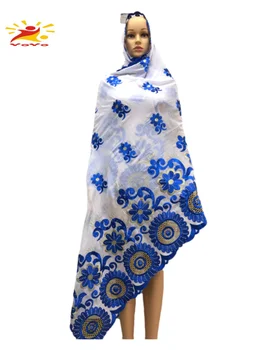 2021African Fashion Muslim Turban Naiste Suur Suurus Puuvillane Sall Islami Hijab Pashmina Tiki Ramadan Dubai Peapaela Daam