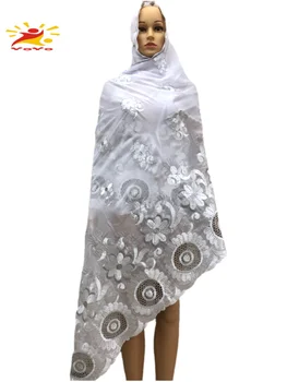 2021African Fashion Muslim Turban Naiste Suur Suurus Puuvillane Sall Islami Hijab Pashmina Tiki Ramadan Dubai Peapaela Daam