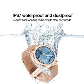 2021Fashion Smart watch Naised mehed Sport veekindel kell Südame löögisagedus puhkeolekus jälgida IOS Kõne meeldetuletusega, Bluetooth smart vaadata