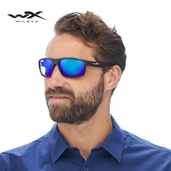 2021NEW Wiley X WX Brändi Sport Päikeseprillid Meestele HD Polariseeritud päikeseprillid TR90 Ruudu Raami Peegeldava Kattega Peegel Objektiiv UV400