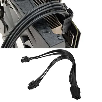 20cm Graafika Kaart 8 Pin Emane 2*8P(6+2)pin Power Extention Cable Mees PCIe pesa PCI Express 4 Read 18AWG Kaabel