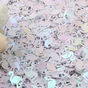 20g/palju Paillettes 10*15mm Flamingo Kuju Lahtised Litrid jaoks Käsitöö PVC Küünte Konfetit Käsitöö Glitter peep varba kingad DIY Õmblemine Tarvikud 899