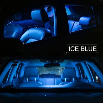 20pcs Ei Vea Valge Canbus LED Valgus Auto Pirnid Salongi Komplekt 2002-2011 Volvo XC90 Kaart Dome Pagasiruumi numbrimärk Lamp