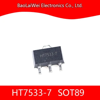 20pcs HT7533-7 SOT89 kiip Elektroonilised Komponendid Integraallülitused 3.3 V 100mA Väikese Võimsusega LDO Voltage Regulator stabilisaator