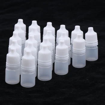 20pcs Plastikust Tühi silmatilgad Pudelid 3ml jaoks eeterlik Õli Parfüümi Meik