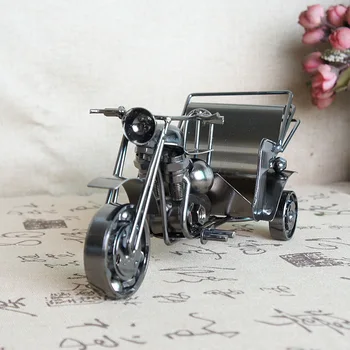 23*9.5*10cm Laua Kaunistamiseks Simulaator Käsitöö Kujukeste Teenetemärgi Miniatuuri Maison Loo Irontricycle Veojalgrattad Mudel