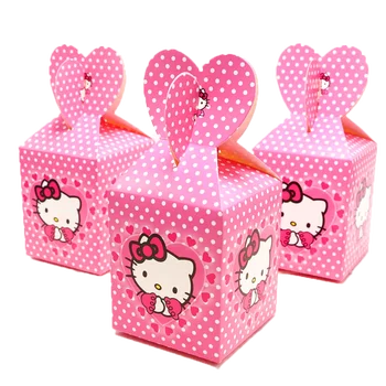 24/18/12TK Minnie Mouse Candy Box Partei Asjade Sünnipäeva Teenetemärkide Baby Shower Candy Box Disney Külmutatud Raamatut kinkekarbis