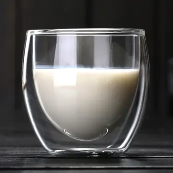 250ml 350ml 450ML kuumakindel Double-Wall Isoleeritud Klaasi Espresso Kruusid Latte Kohvi Klaasid/Viski/Tass Kohvi/Tee Kruus