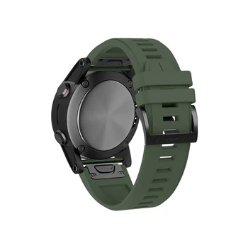 26 22mm Silikoon Watch Band Rihma Garmin Fenix 6X Pro 6 5X 5 3 3HR Easy Fit Quick Release Wirstband jaoks Eelkäija 945 935