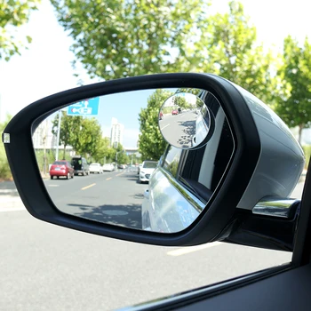2TK Auto 360 Kraadi lainurk Framless Blind Spot Peegel Ümmargune Kumer Peegel Pool Blindspot Parkimine Rearview Mirror 140086