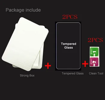 2TK JAOKS Meizu C9 pro Karastatud Klaasi Kaitsev kohta Meizu M10 Lisa 9 16 T 15 Lite M8c Screen Protector Glass Film Kate
