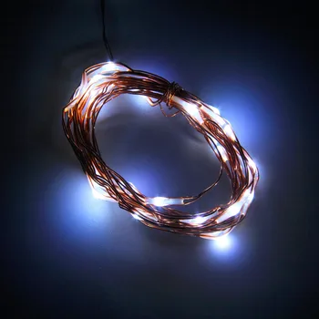 2m 20 Led Nuppu Akuga LED vasktraat String Haldjas Tuled jõulupidu BBQ Pulm Puhkus