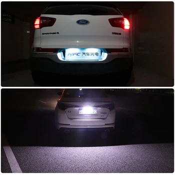 2tk Auto LED Arv numbrimärk Tuli Ford Fiesta, Fusion, Mondeo mk2 Välisilme Tarvikud
