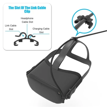 2tk Data Kaabel Oculus -Quest 1/2 Link VR Peakomplekti Kaabel VR Tarvikud Kaabli Klamber T21A