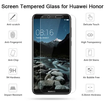 2tk! Toughed Plahvatus-tõend 9H HD Kaitsev Klaas Huawei P20 Pro 10 Ph Plus P9 Lite Ekraan Kaitsja kohta Huawei P8 Lite 148323