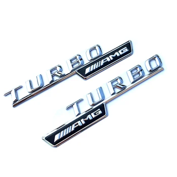 2tk Turbo Logo Amg Amg Logo Logo Logo Mercedes Benz Amg Märk Decal Pagasiruumi Tagumine mercedes AMG Kleebised 193573