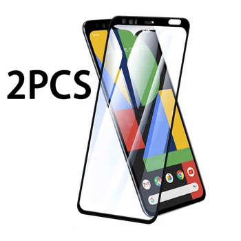2tk karastatud klaasist kohta Google ' i Pixel 4 3A 3 4A 5 2 XL full screen protector Pixel4 Pixel3 Pixel2 3xl 4xl 2xl kaitsekile