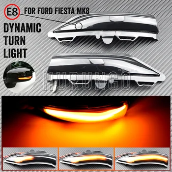 2tk/lot Dünaamiline Blinker Flasher Ford Fiesta ST Line MK8 LED suunatule Dünaamiline Rearview Auto Küljel Peegel Blinker