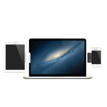 2tk/lot Multi Ekraan Dual/ Triple Monitor Clip Stand Sülearvuti Mount Clip Tablett Telefon Ühendab Bracket Omanik Toetada Kõiki Ekraan