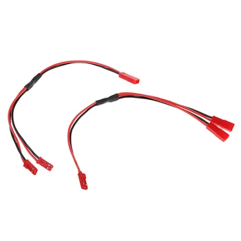 2x RC Lipo Aku Juhe Mees & Naine 1:2 Y Splitter 20AWG JST Connector