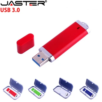 3.0 usb flash drives kliendi LOGO kergem kuju USB pulk koos kasti 4GB 8GB 16GB 32GB 64GB 128GB pendriver kingitus 10tk tasuta logo