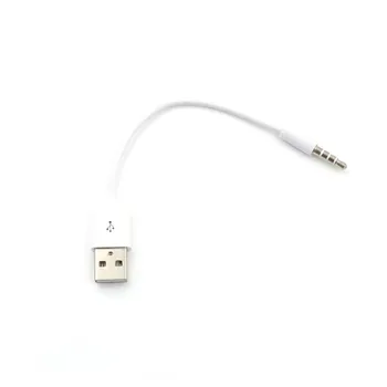 3.5 mm Jack AUX USB 2.0 Laadija Andmete Sünkroniseerimine Audio Adapter Kaabel MP3 MP4 Mängija Juhe