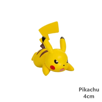 3-7cm Pokemon Mänguasjad Pet Anime, Joonis Mudel Nukk Pikachu Eevee Charmander Munchlax Bulbasaur Psyduck Kujukeste Kollektsioon Kid Kingitus