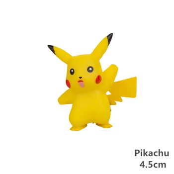 3-7cm Pokemon Mänguasjad Pet Anime, Joonis Mudel Nukk Pikachu Eevee Charmander Munchlax Bulbasaur Psyduck Kujukeste Kollektsioon Kid Kingitus