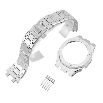 3. Põlvkonna Metallist Käekella Rihma GA2110 Watchband Bezel jaoks Casio G Shock GA-2100 Asendamine Tarvikud 13204