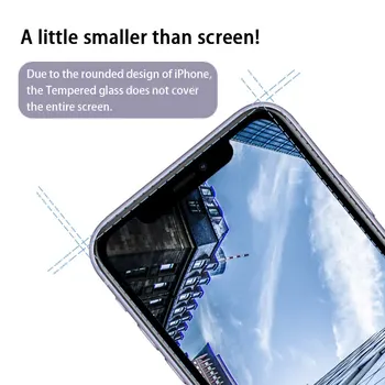 3 Tk! 9H Karastatud Klaas iPhone 12 Pro Max Mini SE 2020 Screen Protector For iPhone 11 Pro XS Max 7 8 6 6S Pluss X-XR 5 5S