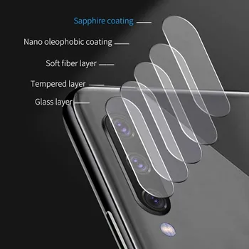 3-in-1/Silikoonist Case For Samsung Galaxy A12 A32 A42 A52 A72 A51 A71 4G 5G Karastatud Klaasist Ekraan Kaitsja Kaamera Objektiiv Film