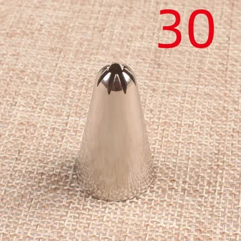 30# 8 Hamba Koor Kaunistus Suu 304 Roostevabast Terasest, Küpsetamine DIY Vahend, Väike Number