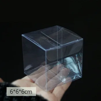 30pcs/palju PVC Läbipaistev Plastikust Kasti Kinke Väike läbipaistvast Plastikust Cupcake Pakendi Karp Mudel Mänguasja Proovi Ekraan
