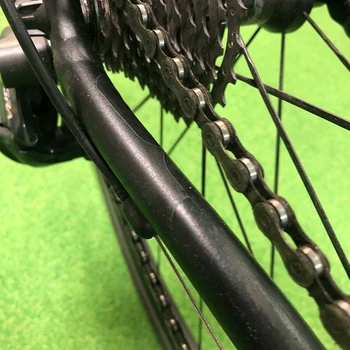 30pcs süsinikkiu Chainstay ja Raami Kaitsja Komplekt Mountain Bike ja Maantee Tsükkel Jalgratta Peegeldav Kleebised Auto Kleebised