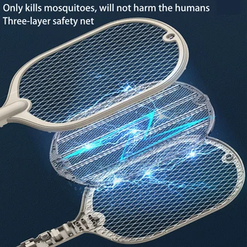 3500V LED Mosquito Killer Lamp 3 IN 1 Elektrilised Zapper Putukate Tapja Kärpäslätkä USB Laetav Lõksu Anti Mosquitos interjöör zapper 16832