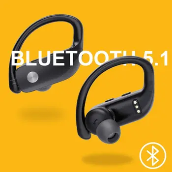3500mAh Bluetooth 5.1 Kõrvaklapid Sport Veekindel Touch Control Earbuds LED-Ekraan, Mängude Juhtmeta Peakomplekti Mikrofon 114139