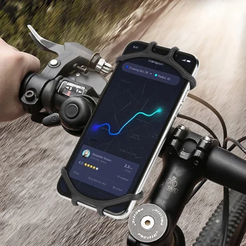 360 Kraadise Pöörde Jalgratta Telefoni GPS-i Hoidja Jalgratta Lenkstangi Mobiiltelefoni Omanik Seista IPhone Samsung Bike Tarvikud
