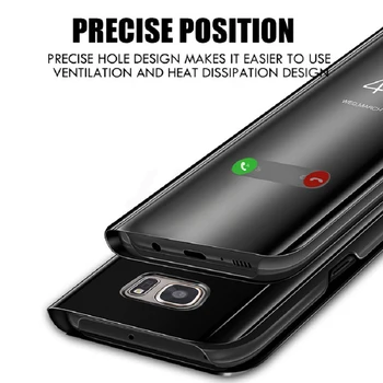 360 Täis Nahast Kate Telefon Case For iPhone SE 2 2020. aasta 11 7 8 Pluss 6 6s XS Max X-XR Klapp Peegel Case For iPhone 11 Pro 5 5S Capa