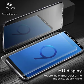 3D Kaardus Karastatud Klaasist SAMSUNG Galaxy S7 Serv S8 S9 10 Pluss Lisa 8 9 10 Pro Täielikult Katta Screen Protector A12 A32 A52 A72