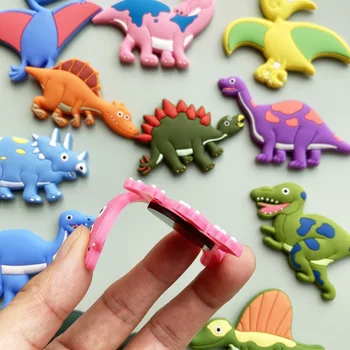 3D Loominguline Dinosaurus külmkapimagneteid Lapsed, Peace Magnetid Suveniiride Armas Dinosaurus Kleebis Varajase Hariduse Home Decor DIY Decal