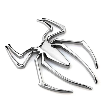 3D Metall Spider Auto Logoga Kleebis Auto Metall Spider Embleem Logo Saba Decal Mootorratta Stiil Tööriistad Tarvikud
