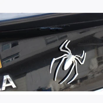 3D Metall Spider Auto Logoga Kleebis Auto Metall Spider Embleem Logo Saba Decal Mootorratta Stiil Tööriistad Tarvikud