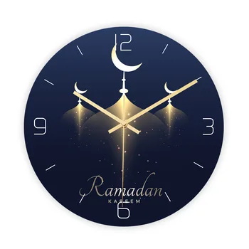 3D Ramadan Kella Eid Mubarak Mute Kell Magamistuba, elutuba Kodu Kaunistamiseks Moslemi