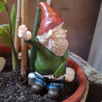 3D Vana Mees Haldjas Naughty Gnome Aed Vaik Kaunistused Kuju Kaunistused Väljas Maastiku Kääbus Aia Kaunistused